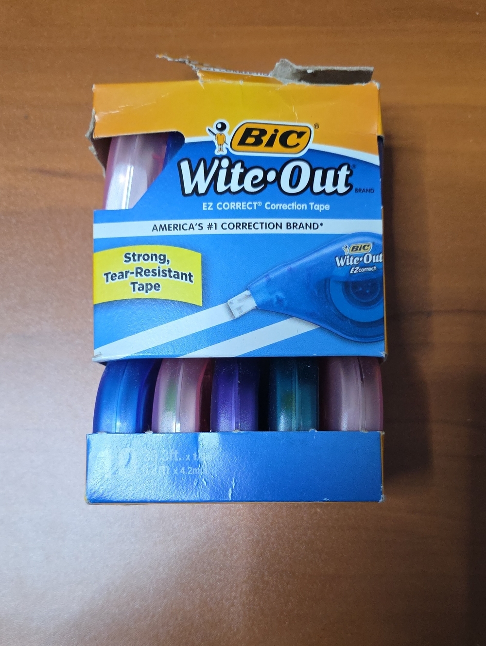 Bic Wite-Out EZ Correct Correction Tape - Multicolor Dispensers